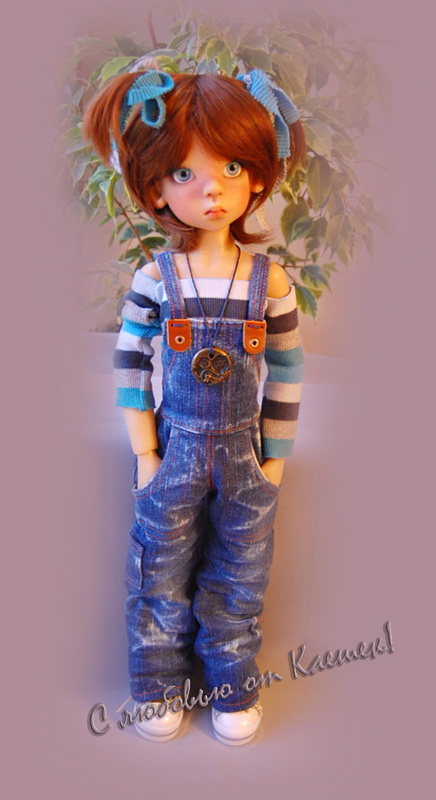 Джинсовый рай. Одежда для кукол БЖД (фото 6)