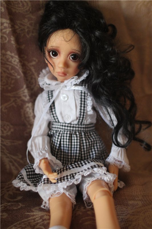 Сегодня ко мне приехала очаровательная девочка