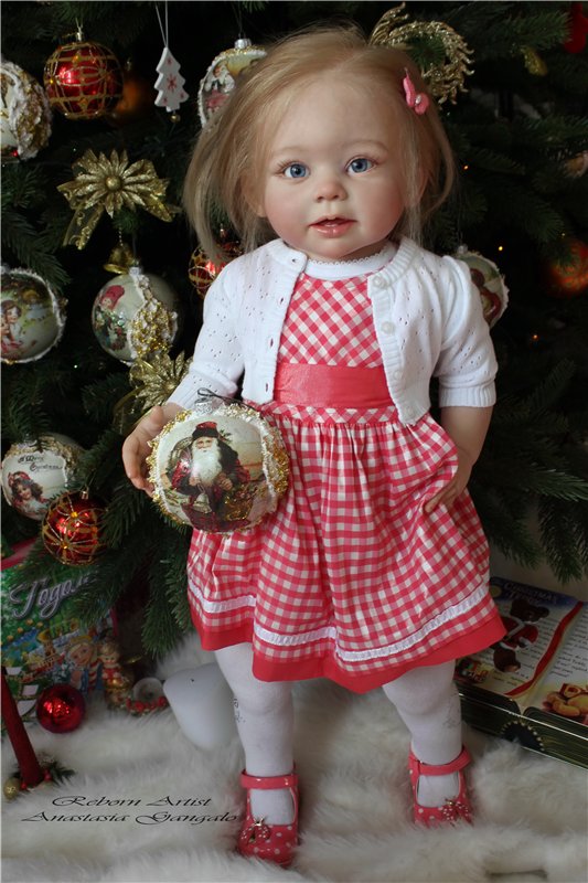 Влада.Счастья много не бывает. Кукла реборн Анастасии Гангало (фото 4)