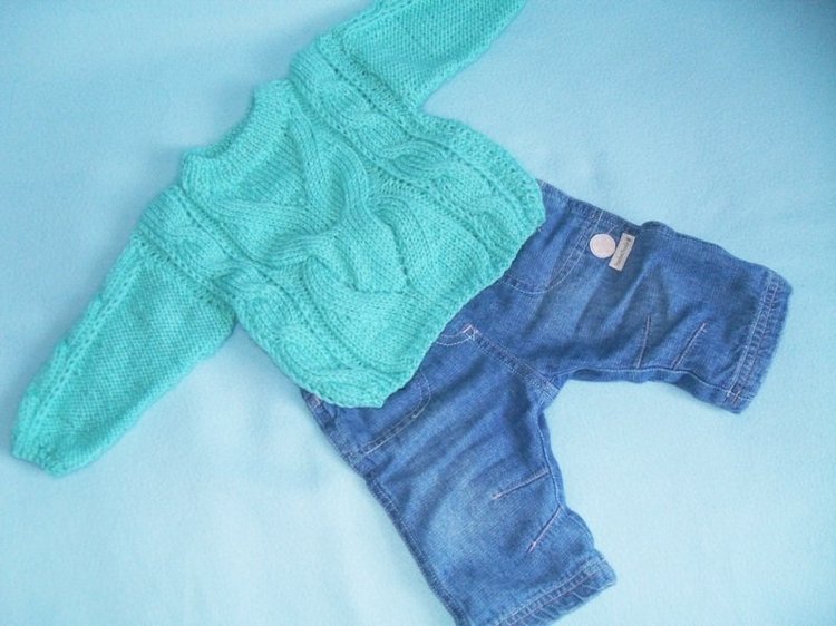 Джемперок для моей любимой кукло-доченьки