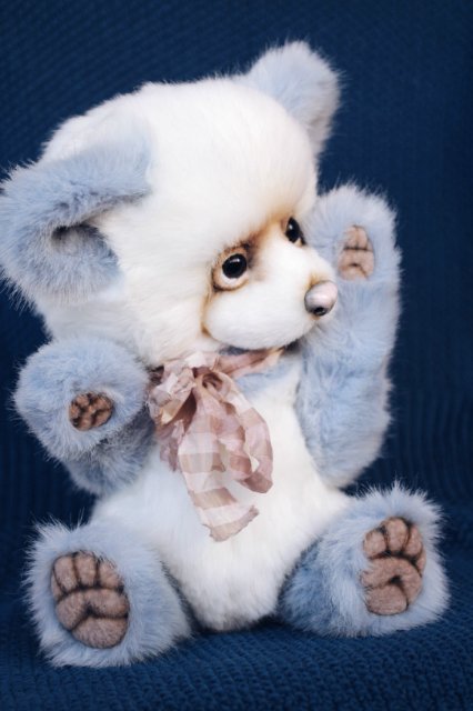 Медвежонок Митюшка. Авторские игрушки Татьяны Матляк (фото 9)