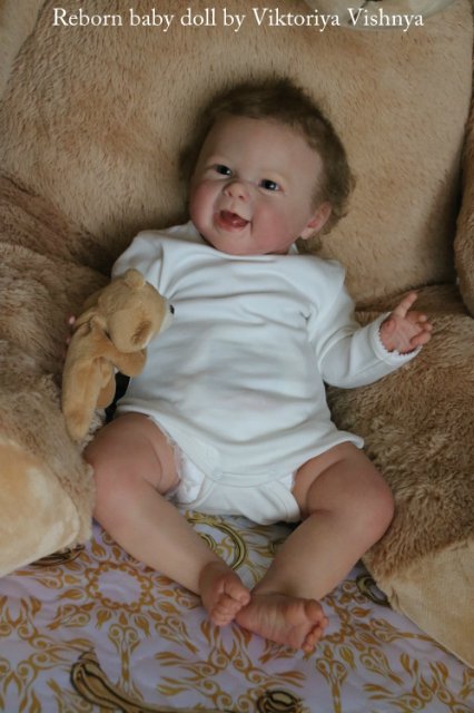 Мейзи... Куколка Реборн Виктории Вишни