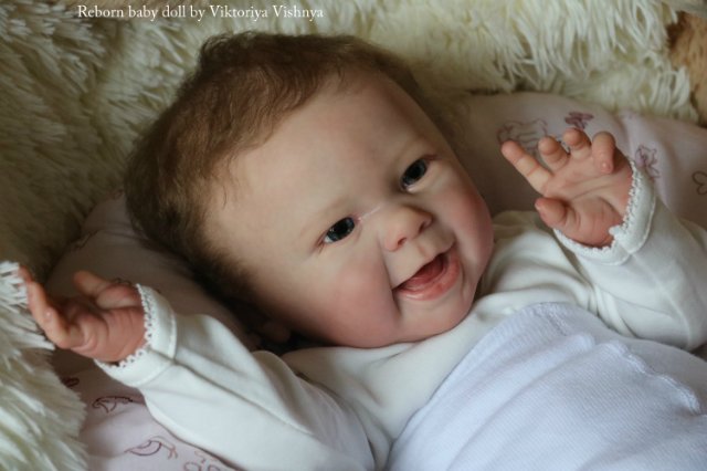 Мейзи... Куколка Реборн Виктории Вишни