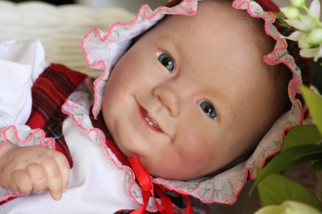 Мое солнышко - улыбашка реборн Эмили (фото 7)