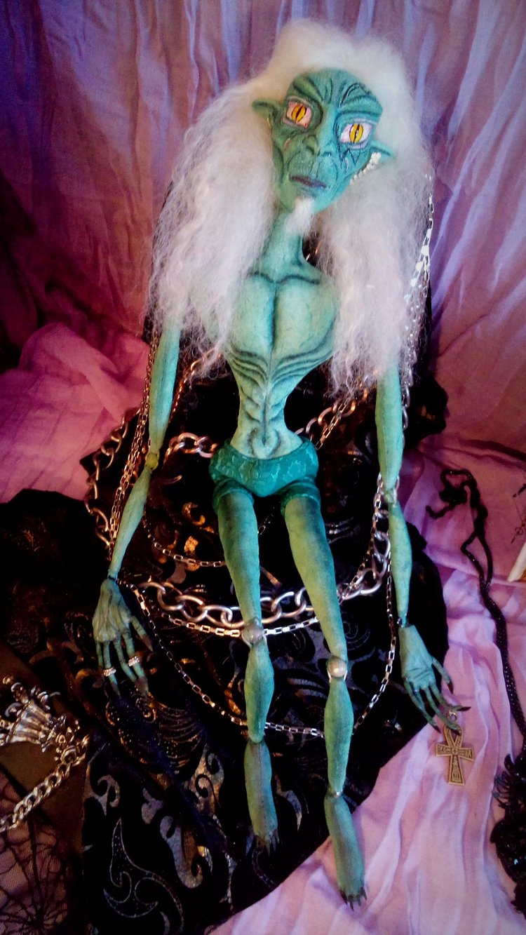 Готы Пегаса: рейф Тодд | Бэйбики Готы Пегаса: рейф Тодд — Авторские куклы ручной работы: текстильные