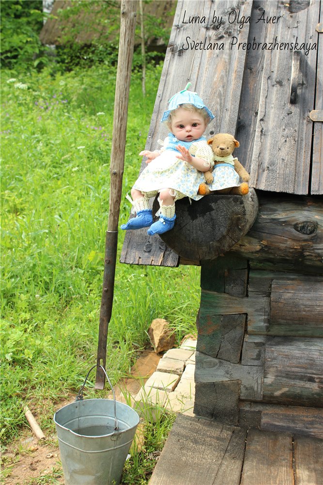 Эльф Luna by Olga Auer, мой прототип. Кукла реборн Светланы Преображенской