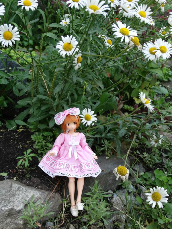 Дюймовочка в сказочном саду