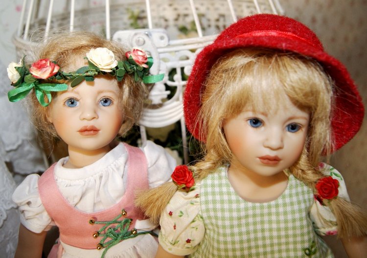 Плюшек много не бывает - маленькие принцессы от Heidi Plusczok (фото 8)