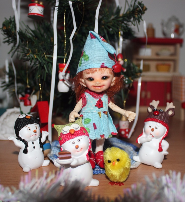 Новый год по-домашнему — Домашние коллекции кукол: фото собраний (фото 9)
