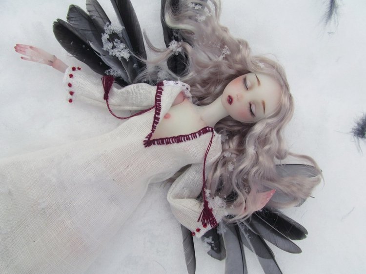 Мои маленькие феечки. Авторские шарнирные куклы