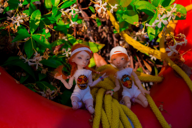 Мышулики в отпуске. Авторские куклы Лидии Снуль. BJTales