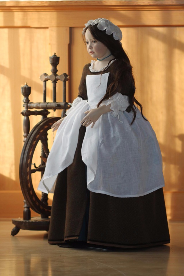 Процесс создания фарфоровых кукол - Джинн Гросс (Jeanne Gross). Часть пятая: Машина времени