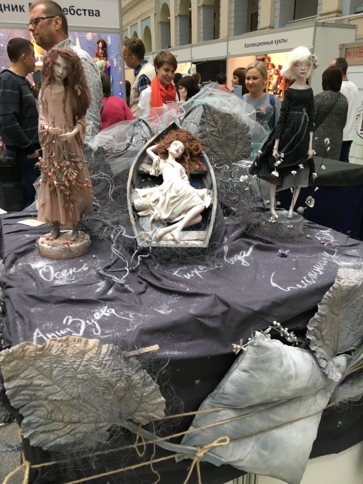 Выставка кукол в Гостином дворе - декабрь 2017 - мой взгляд - часть 2