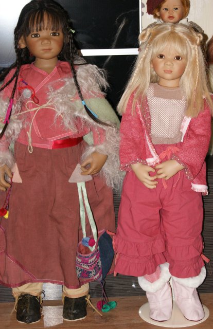 Куклы Swantje и Kumari - две сестрички от Annete Himstedt (фото 5)