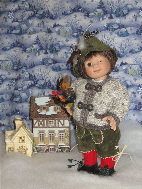 Новый год в семейке вихтелей. Куклы от Rosemarie Muller | Бэйбики Новый год в семейке вихтелей. Куклы от Rosemarie Muller