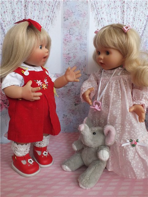 Малышка Аннализа, девочка со слоником от Розмари Мюллер (фото 6)