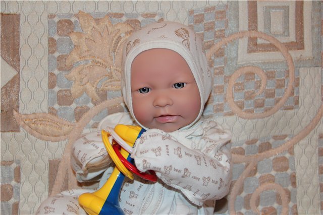 Любимчик Максимка — Куклы Berenguer (Беренджер): пупсы La Newborn (фото 3)