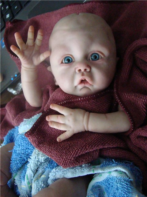 И снова девочка с острыми ушками. Авторская кукла Кондрашовой Ирины