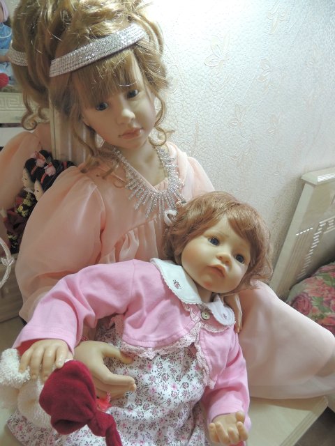 Нежная малышка Надюша от Bettine Klemm (фото 8)