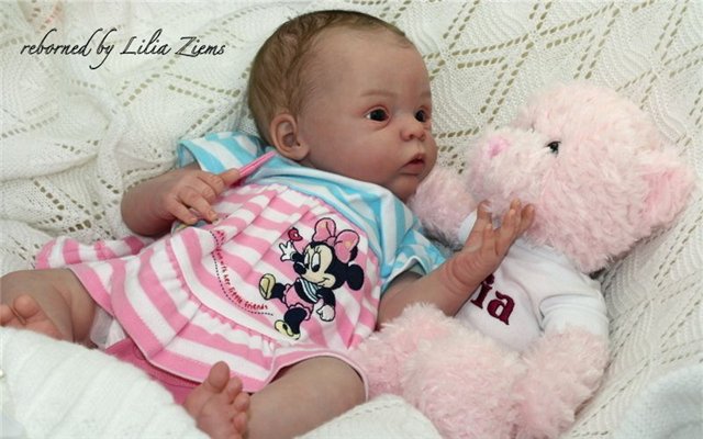 Кукла-реборн Prototype Livia by Gudrun Legler Reborn Baby
