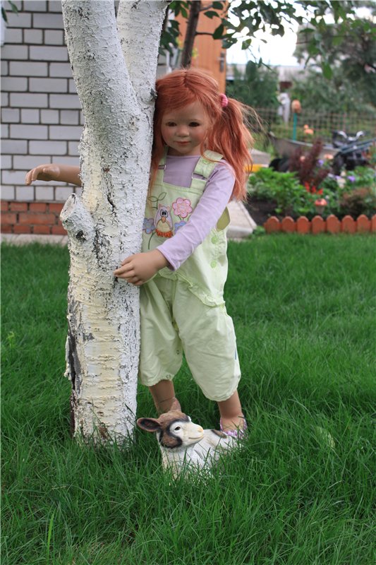 Лето на даче! Margie и Lenka от Annette Himstedt