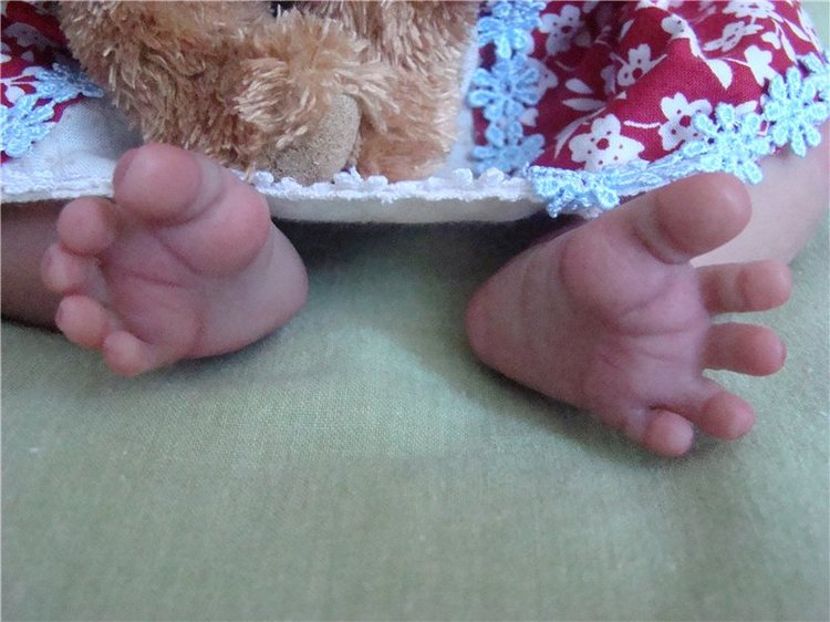 Машенька и медведь. Авторская кукла Кондрашовой Ирины (фото 7)