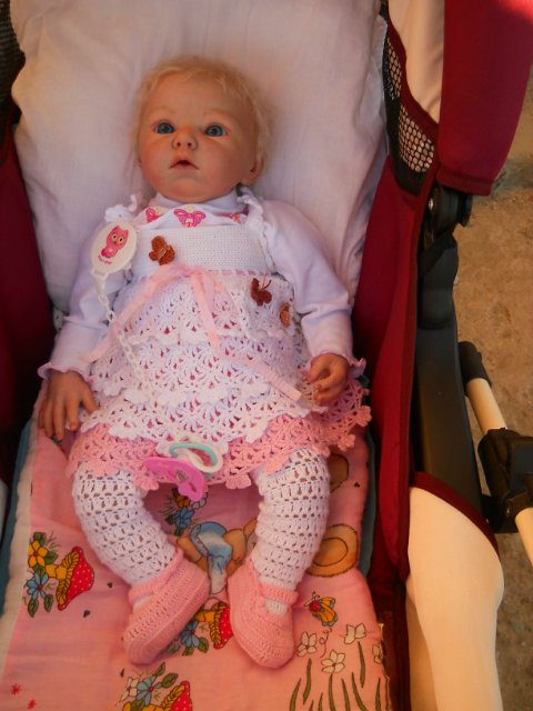 Снегурочка реборн Лола и веселый снеговик Ларс