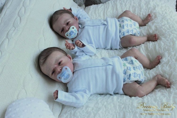 Двойное счастье! Куклы реборн Анастасии Бочковой (фото 7)