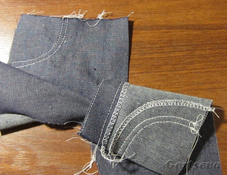 Мастер класс по пошиву джинс для куклы