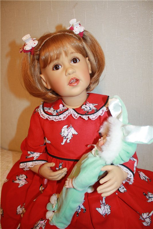 Третья часть. Моя Тува блондиночка от автора Sissel Skille, в новом наряде (фото 7)