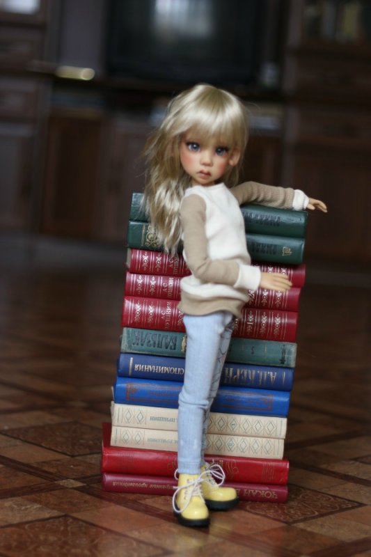 Куклы Кае Вигс и любовь к чтению (фото 4)