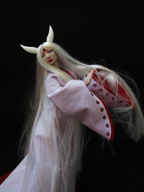 Шарнирная кукла Кагуя — Авторские шарнирные куклы своими руками: лепка