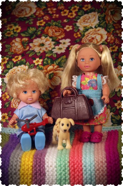 Мой старый фотоальбом — Куклы Simba: Еви (Evi) и Штеффи (Steffi Love) (фото 7)