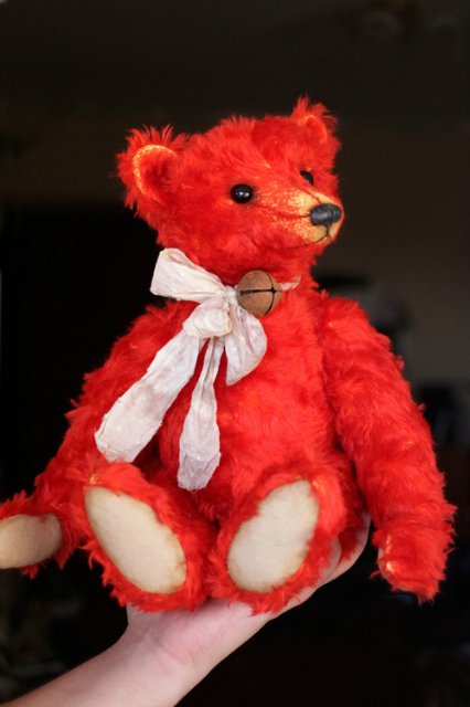 Рождественский медведь Rosso (фото 4)