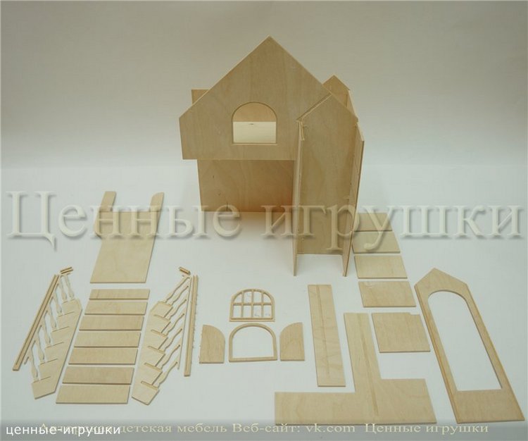 Собираем кровать-домик — Авторские игрушки из разных материалов: синельная проволока (фото 9)