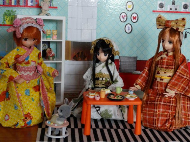 Вечеринка у моих японочек