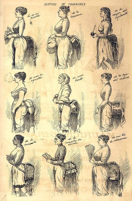 Мастер-класс по шить турнюра для антикварной или современной куклы (фото 3)