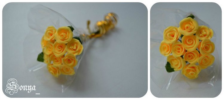 Кукольные мелочи. Часть 2. "Цветочки" (фото 3)