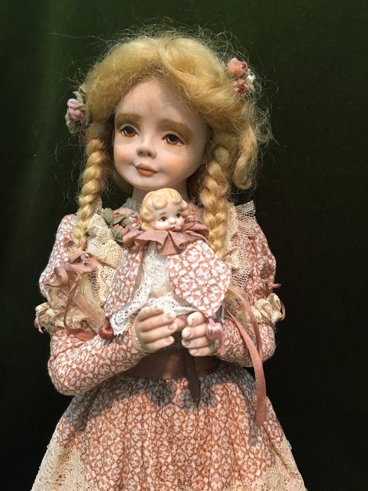 В предвкушении осенней Тишинки… Авторские куклы Маргариты Ивановой