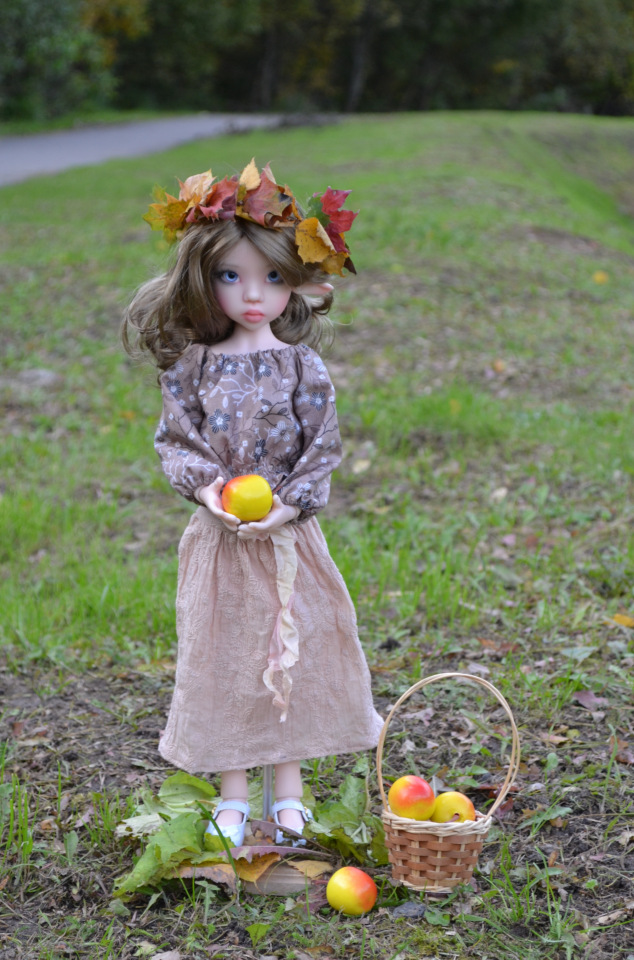 В золоте осенних листьев — Куклы Kaye Wiggs (Кайе Виггс): авторские BJD (БЖД) (фото 6)