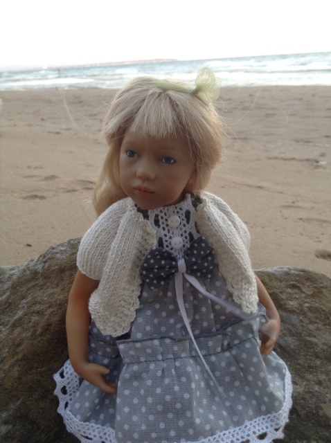 Фотосессия мини Химочки на море. Ключик от A. Himstedt (фото 3)