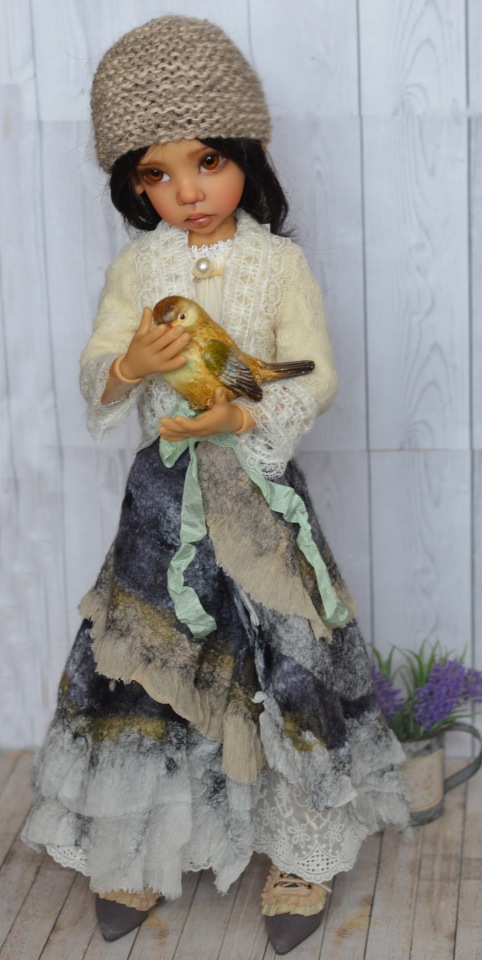 Зимнее настроение — Куклы Kaye Wiggs (Кайе Виггс): авторские BJD (БЖД) (фото 4)