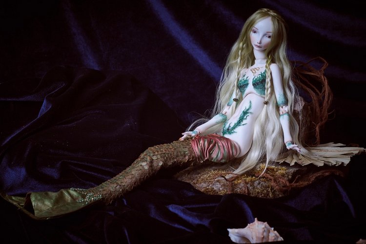 Коллекция шарнирных фарфоровых кукол "Золото Рейна". Искусство Куклы 2016 (фото 3)