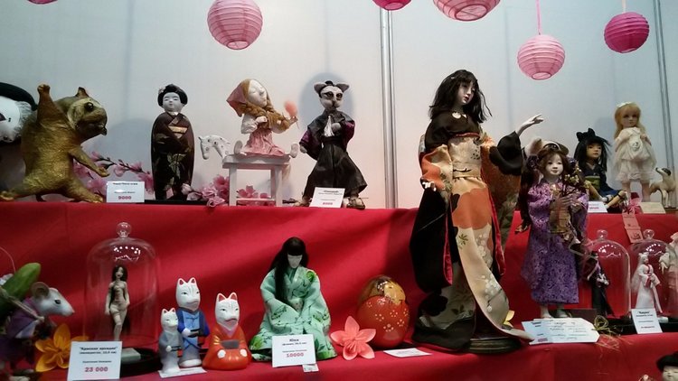 V Ежегодный Весенний Бал Авторских Кукол на Тишинке