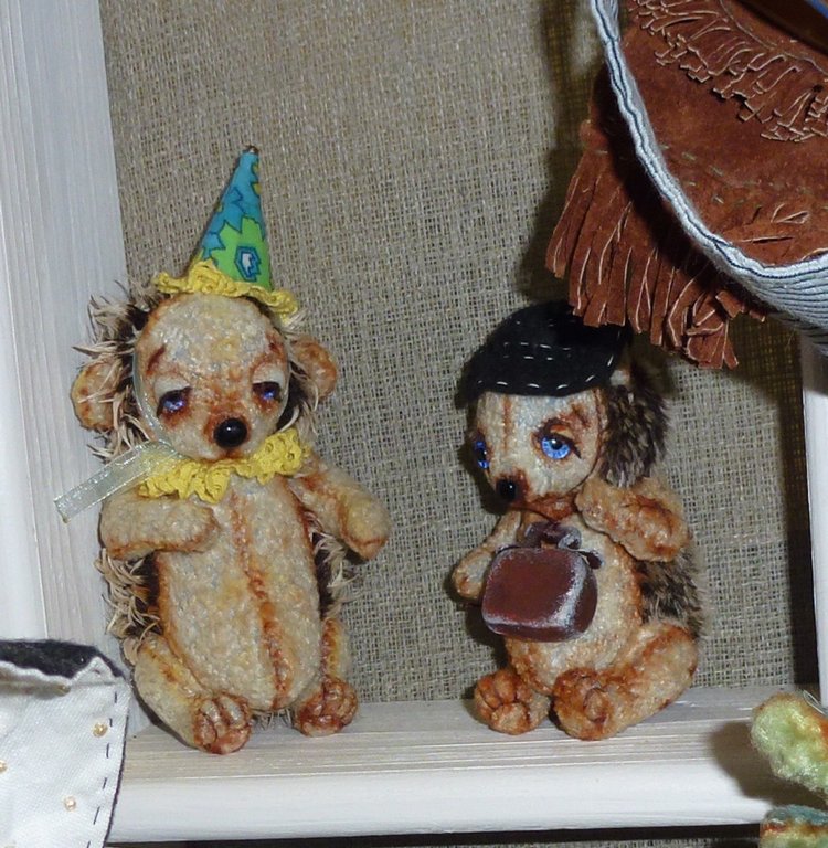 Весенний Бал Кукол на Тишинке: Ёжики