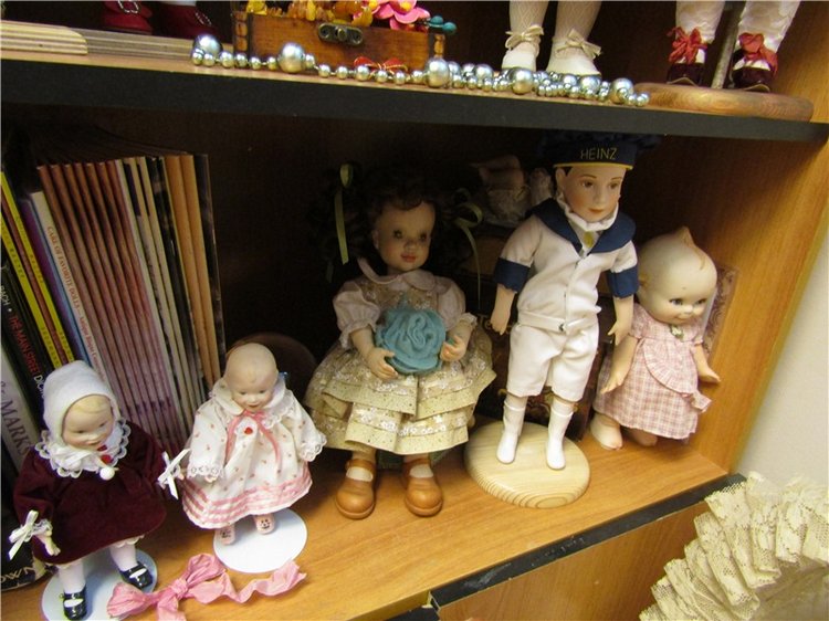 Великолепная четверка — Редкие антикварные куклы и реплики: воск