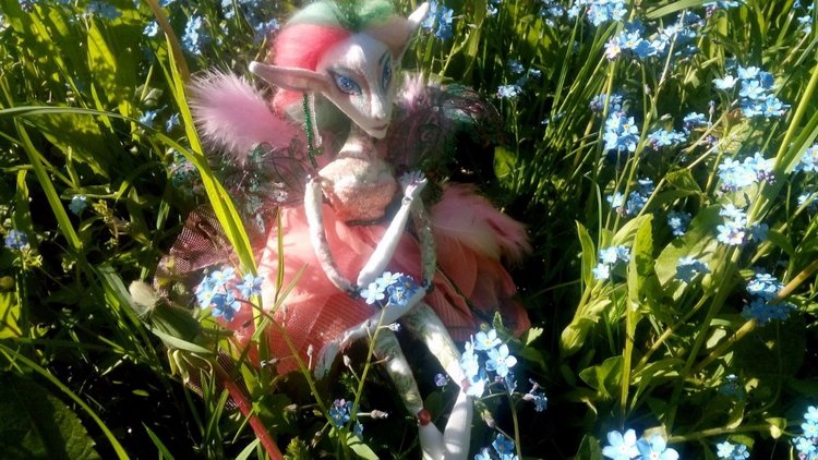 Коллекция кукол "Свет и Тень Хрустального Озера": Свет Кристалла