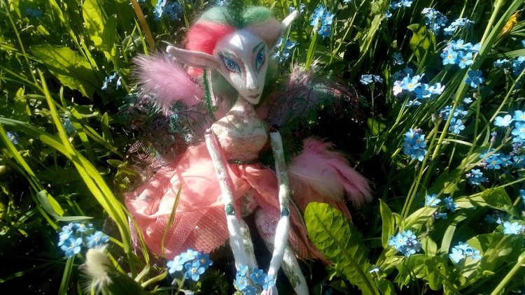 Коллекция кукол "Свет и Тень Хрустального Озера": Свет Кристалла