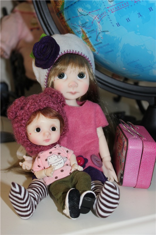 Adeline приехала! Старшая сестренка дома (фото 7)