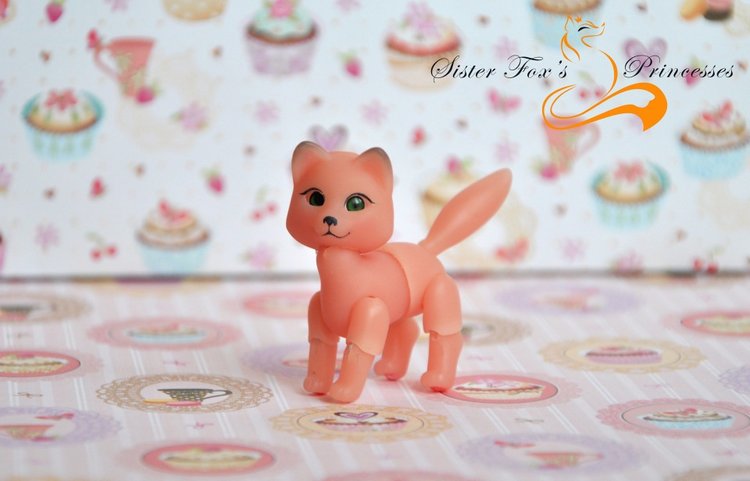 Шарнирные лисята SisterFox